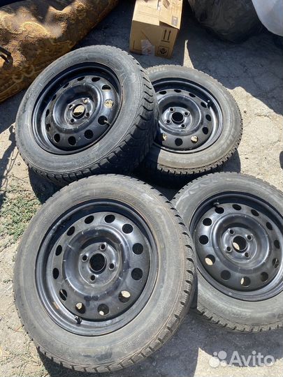 Диски с зимней резиной r15