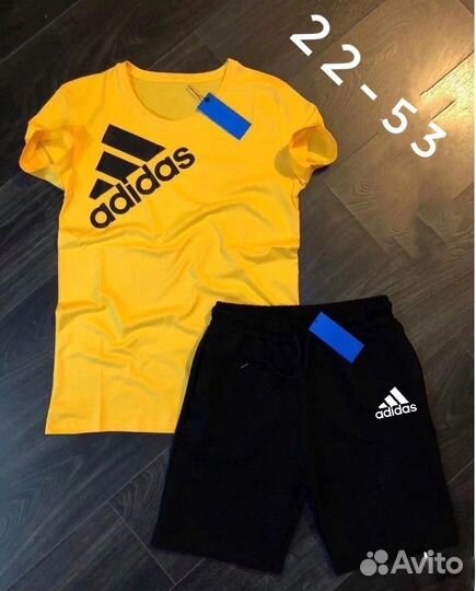 Костюм шорты и футболка adidas