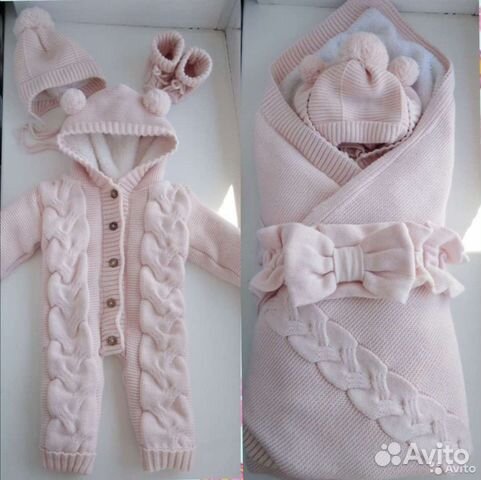 Конверт на выписку для девочки весна