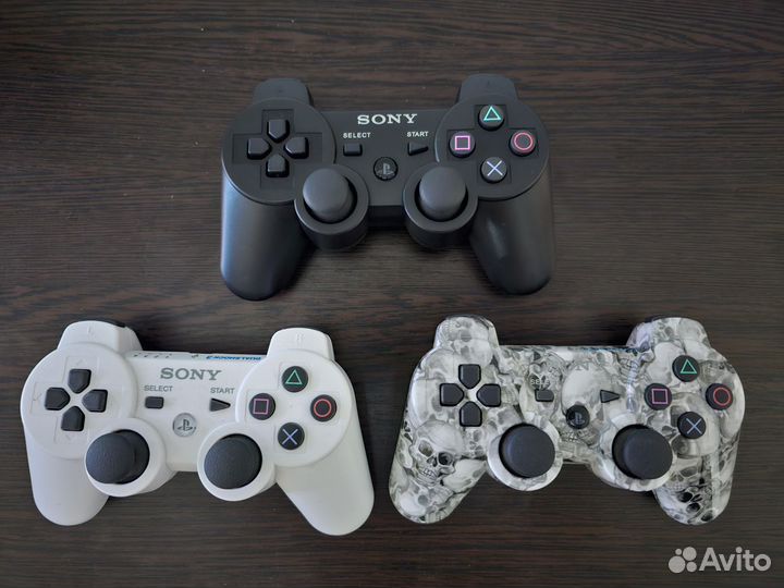 Геймпады для ps3 цена за 3шт