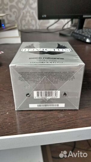 Духи мужские invictus paco rabanne