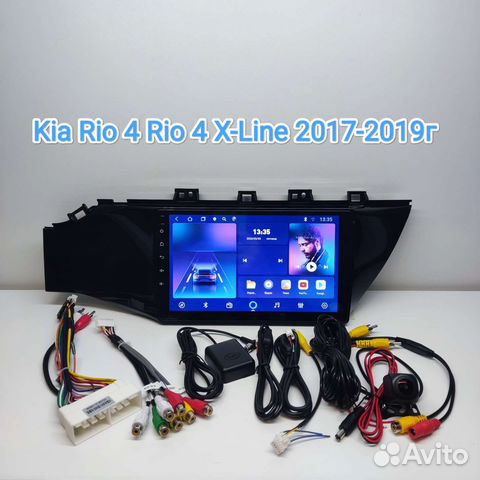 Магнитола Kia Rio 4,X-Line 2017-2019г 2/32Gb