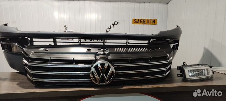 Бампер передний VW Passat B7 USA (Америка) в сборе