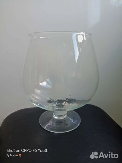 Бокал большой для декора