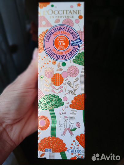 Loccitane Воздушный крем для рук Карите,150 мл