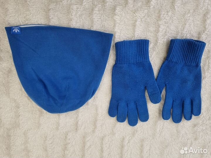 Шапка и перчатки Adidas