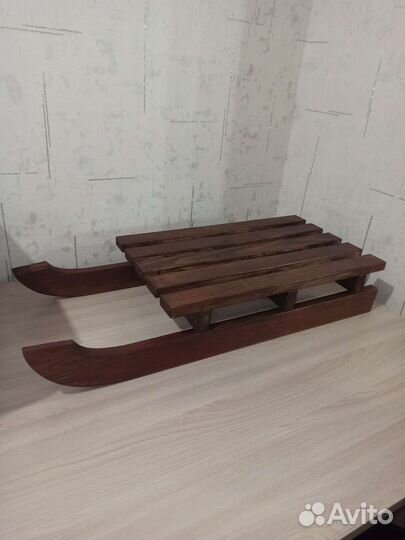 Сани деревянные, санки для фотосессий