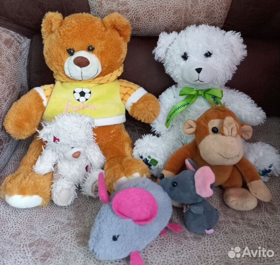 Мягкие игрушки пакетом