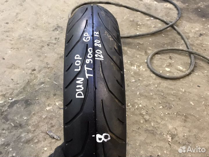 120/80/17 R17 dunlop TT900 GP (сервис)