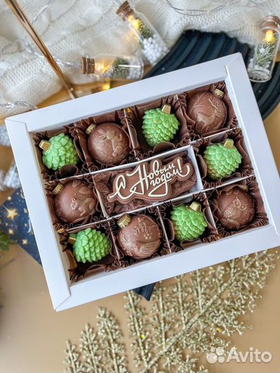 Шоколад ручной работы. Подарки. Новый год