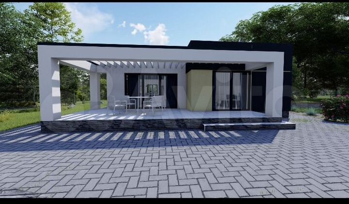 Дом 100 м² на участке 6 сот.