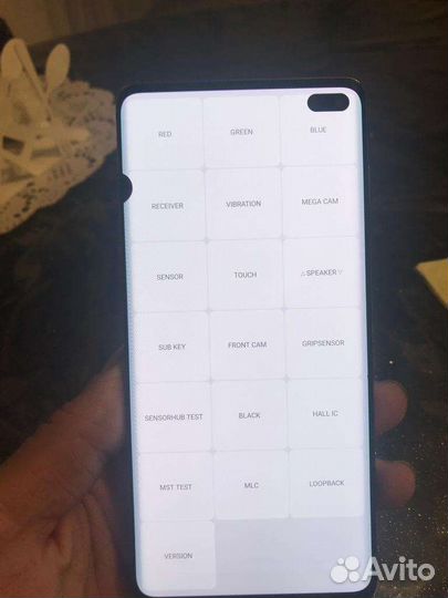 Телефон Samsung s10 plus ceramic