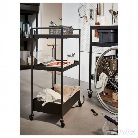 Тележка Икеа nissafors. Доставка бесплатно