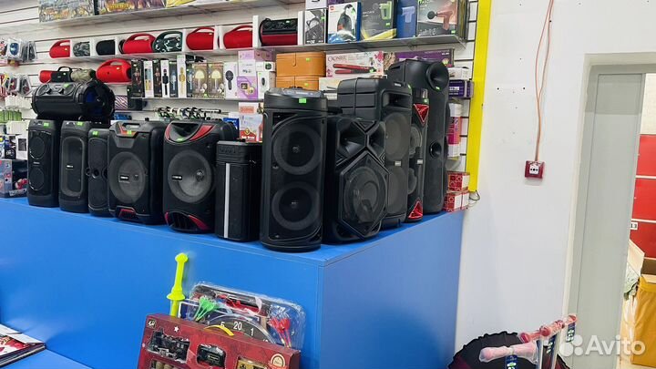 Блютуз колонка с радио