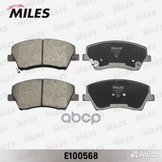 Колодки тормозные hyundai elantra 17- передние