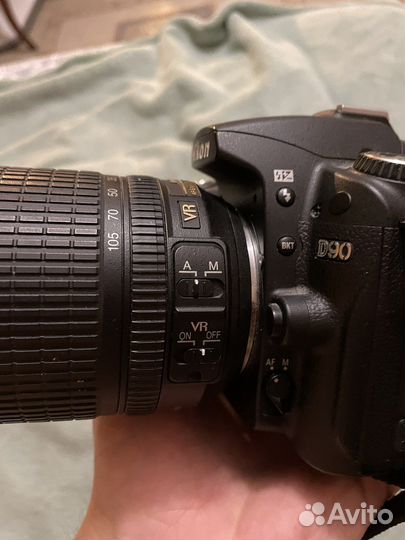 Kit Nikon d90 + af-s nikkor 18-105