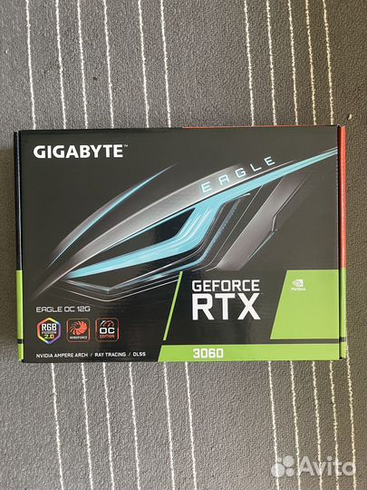Видеокарта nvidia geforce 3060 gygabite 12 GB