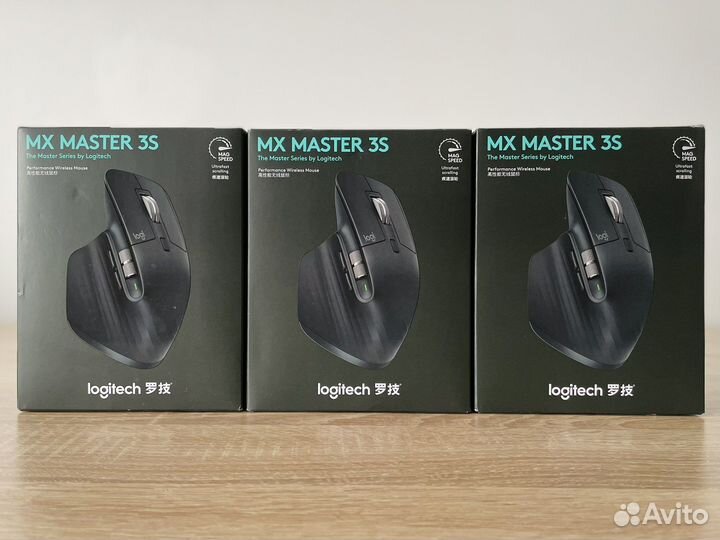 Мышь беспроводная Logitech MX Master 3S - Новая