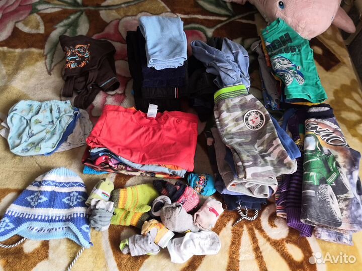Отдам детские вещи на мальчика