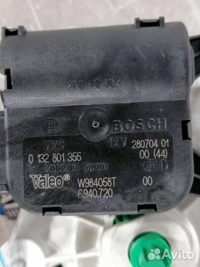 Сервопривод заслонок Mini Hatch R50 W10B16 2004