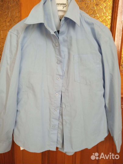 Голубые рубашки для школы 1-5 класс