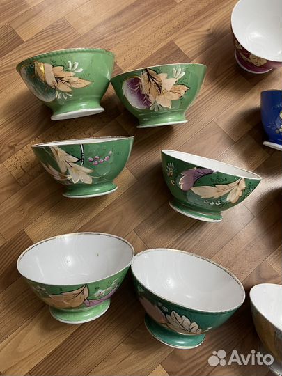 Фарфоровые чашки СССР