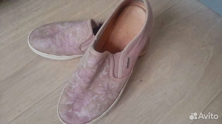 Слипоны, туфли текстиль Geox 35р