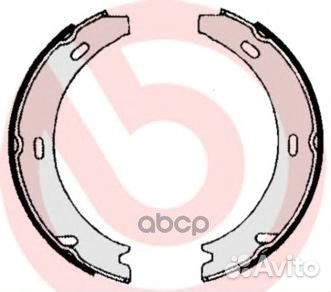 Колодки ручного тормоза mercedes W245/W202/W203