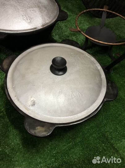 Чугунный казан 4 литра