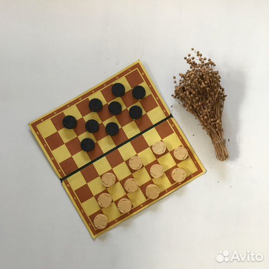 Шашки СССР Ленинград 1988 со львом