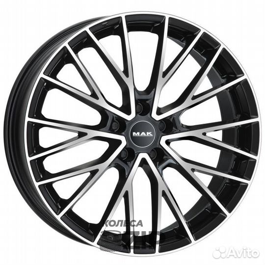 MAK Mark 8x18 5*120 ET52 DIA72.6 Black mirror Лит