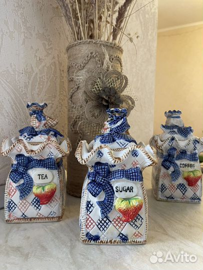 Емкость для чая,кофе.сахара