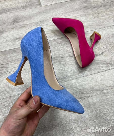 Туфли 38 синие новые