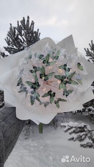 Букет из бабочек