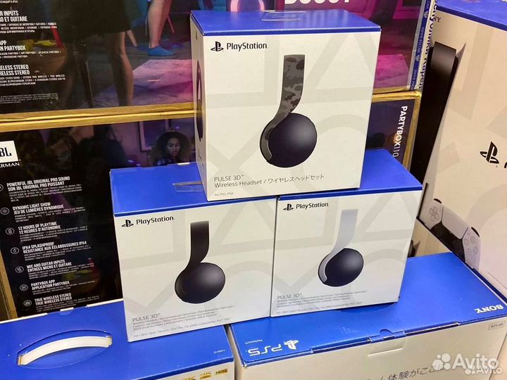 Новые Наушники Sony Pulse 3D Ps5