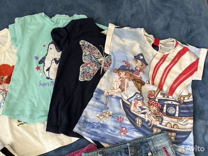 Пакет одежды для девочки от 98 р