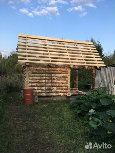 Срубы бань,домов