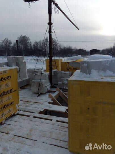 Кран строительный самодельный