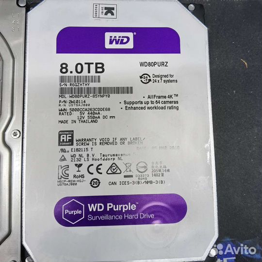 Бронь на все 8tb 4tb 3tb 2tb WD purz purz efrx