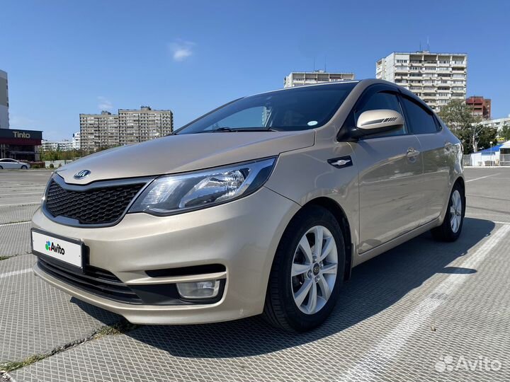 Kia Rio 1.6 МТ, 2015, 86 950 км