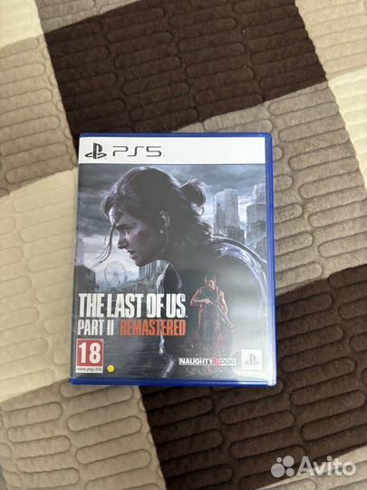 The last of us 2 remastered ps5 диск