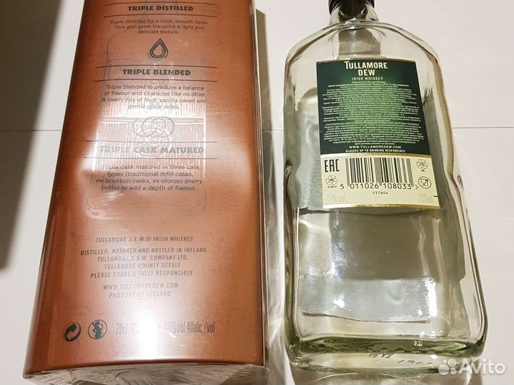 Бутылка из под виски