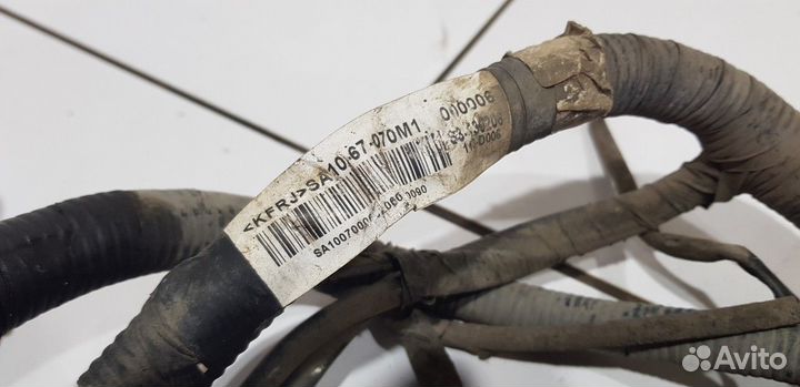 Клемма аккумулятора минус и плюс (Haima 7)