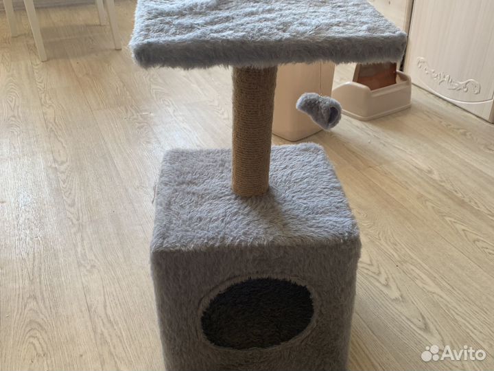 Когтеточка домик для кошки
