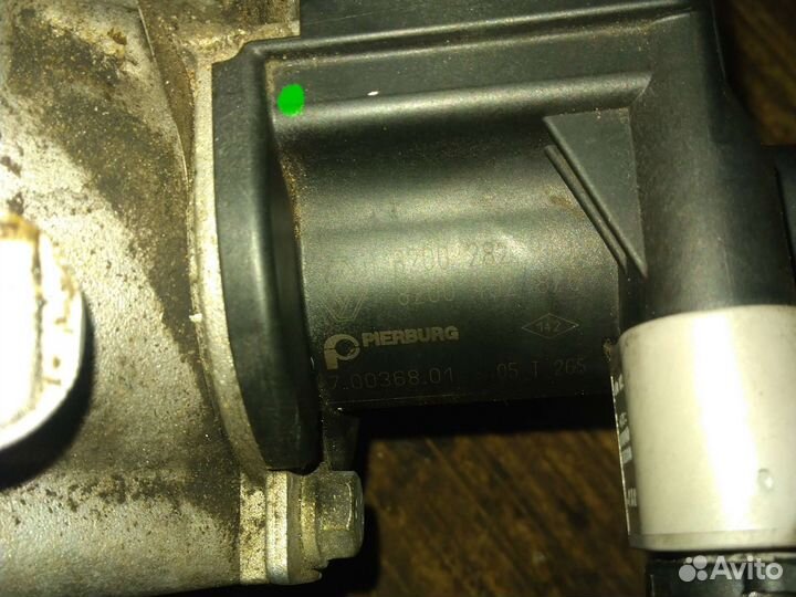 Выпускной коллектор с клапаном егр к9к 732