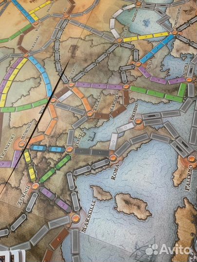 Новая Настольная игра Ticket to Ride на английском