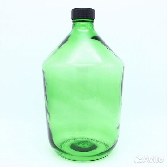 Бутыль 10 л Казацкий прозрачный/зеленый