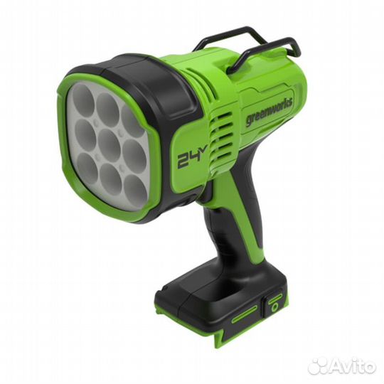 Фонарь-прожектор светодиодный аккумуляторный Green