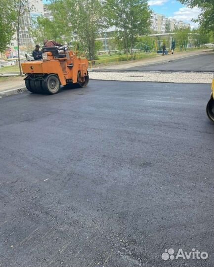 Укладка асфальта