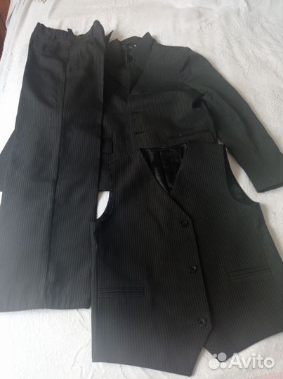 Школьный костюм для мальчика 140
